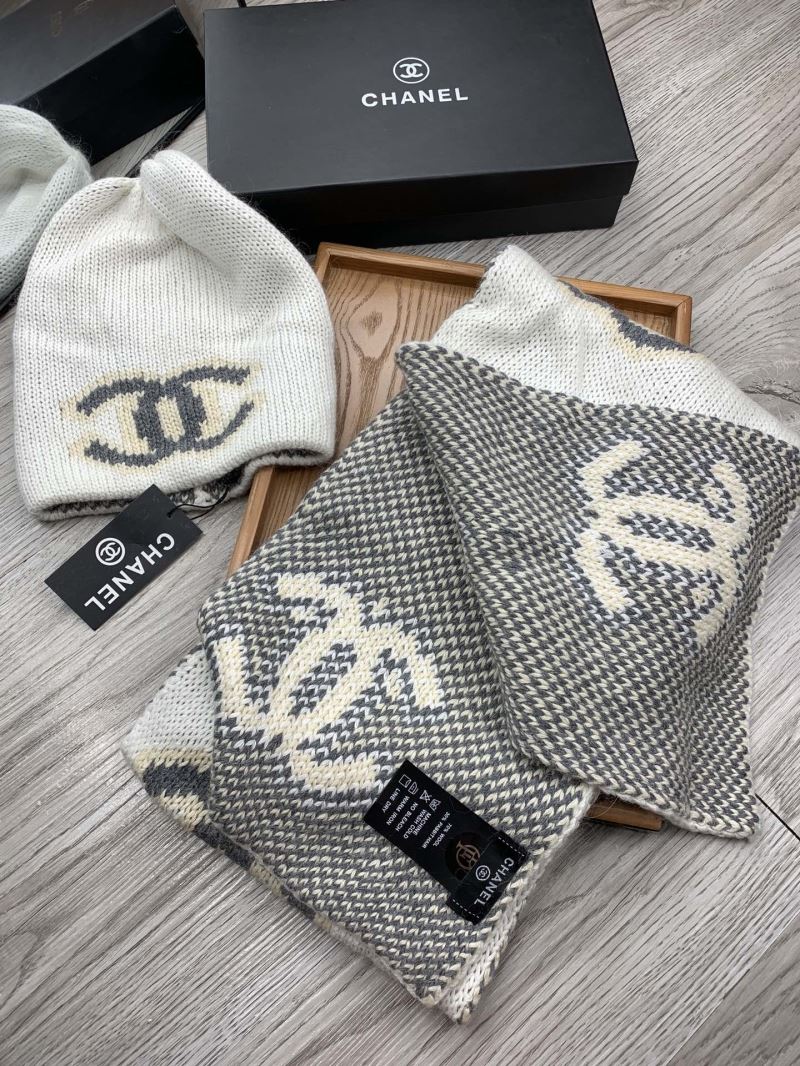 Chanel Caps Scarfs